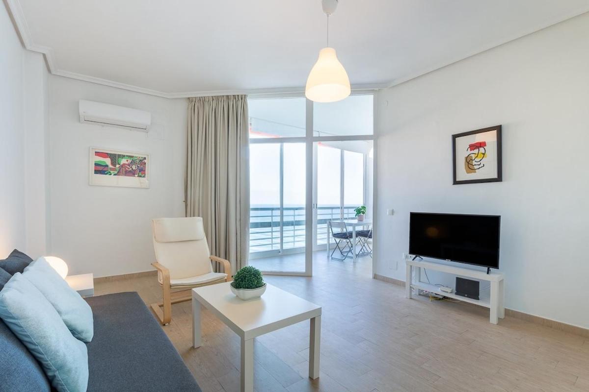 Apartmán ¡Magnificas Vistas Al Mar! Piscina Y Wifi Gratis Torremolinos Exteriér fotografie