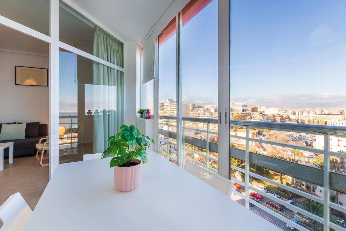 Apartmán ¡Magnificas Vistas Al Mar! Piscina Y Wifi Gratis Torremolinos Exteriér fotografie