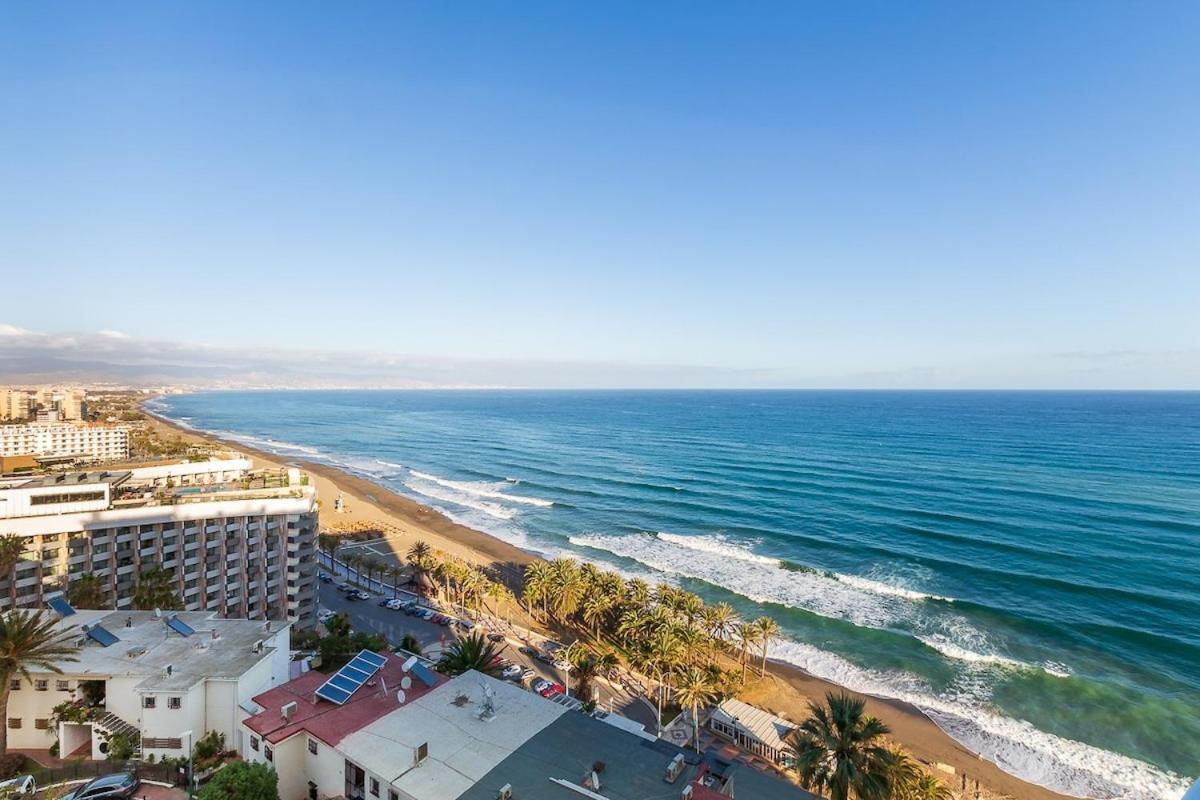 Apartmán ¡Magnificas Vistas Al Mar! Piscina Y Wifi Gratis Torremolinos Exteriér fotografie
