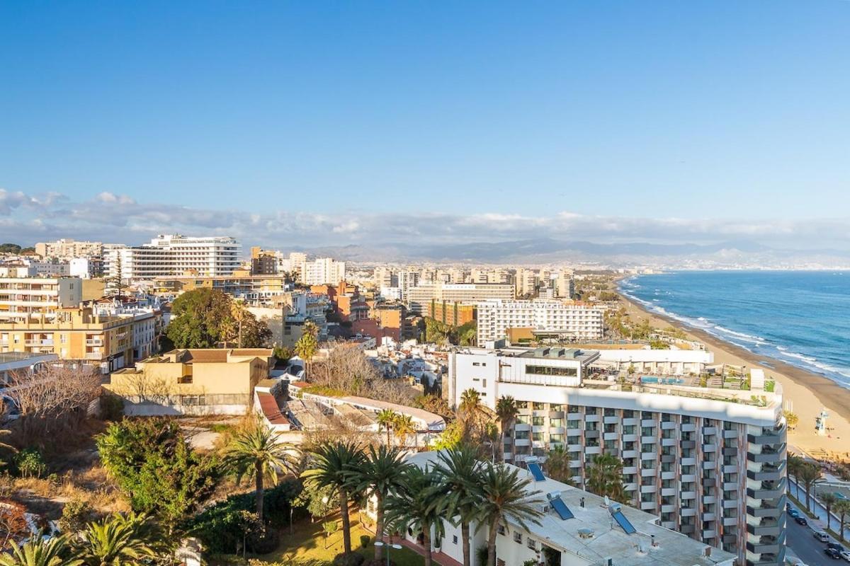 Apartmán ¡Magnificas Vistas Al Mar! Piscina Y Wifi Gratis Torremolinos Exteriér fotografie